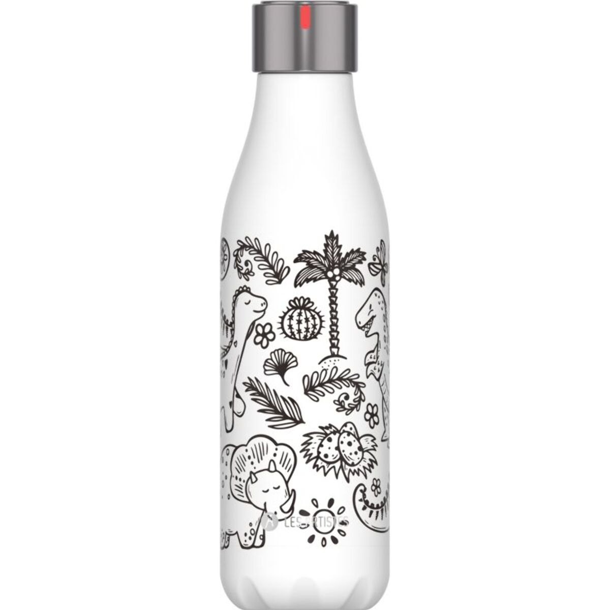 Bouteille LES ARTISTES PARIS Creative Color Set Dino mat 500ml