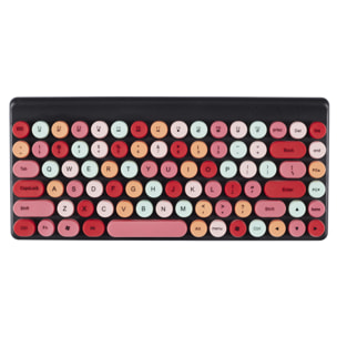 COFFRET CLAVIER ET SOURIS SANS FIL BUBBLE