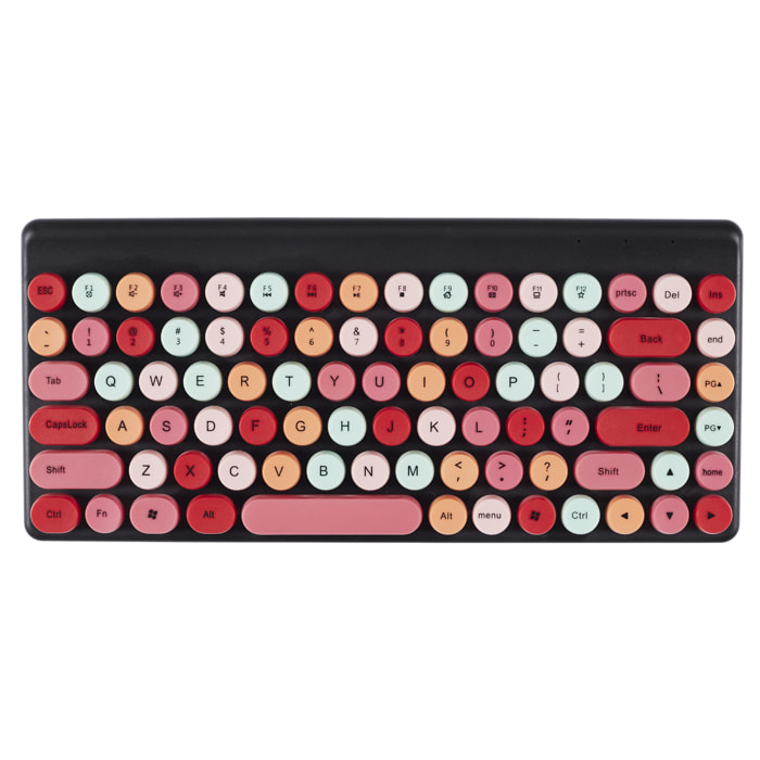 COFFRET CLAVIER ET SOURIS SANS FIL BUBBLE