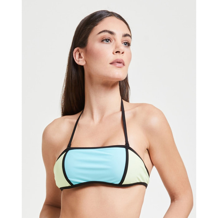 Pompea x Silvian Heach reggiseno a fascia