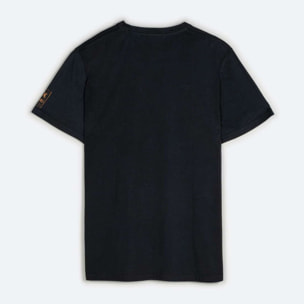 Camiseta MUNICH shoemaker lifestyle de algodón orgánico antracita