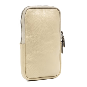 Albaredo Bolso bandolera de mujer de piel auténtica acabado Dollaro