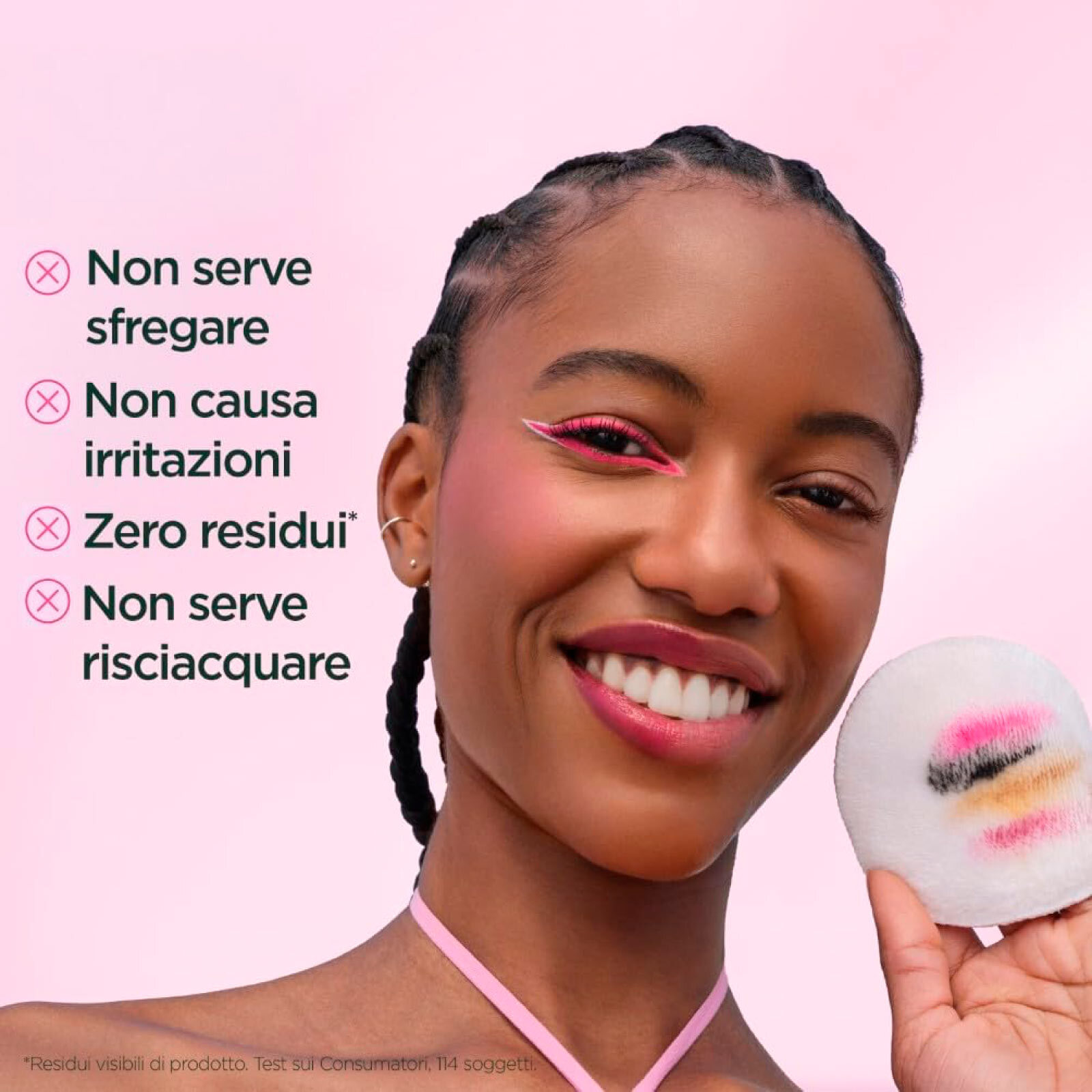 2x Acqua Micellare Ipoallergenica per Pelli Sensibili SkinActive Tutto in 1 Detergente Idratante Struccante Senza Risciacquo per Viso Occhi Labbra - 2 Flaconi da 400ml