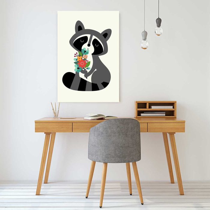 Tableau orsetto lavatore Toile imprimée