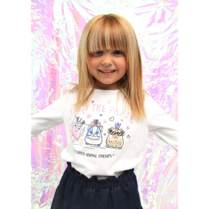 Conguitos - T-shirt casual a maniche corte stampata