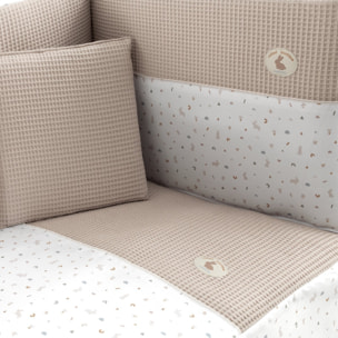 Cambrass Jgo 2 Pcs.Colcha I-V. Cuna 60 Rabbit