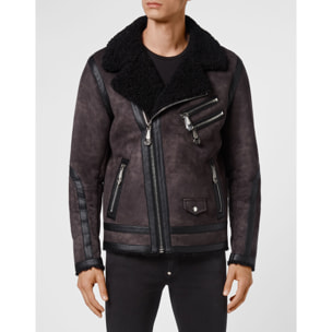 PHILIPP PLEIN Chaqueta motera ICONIC PLEIN