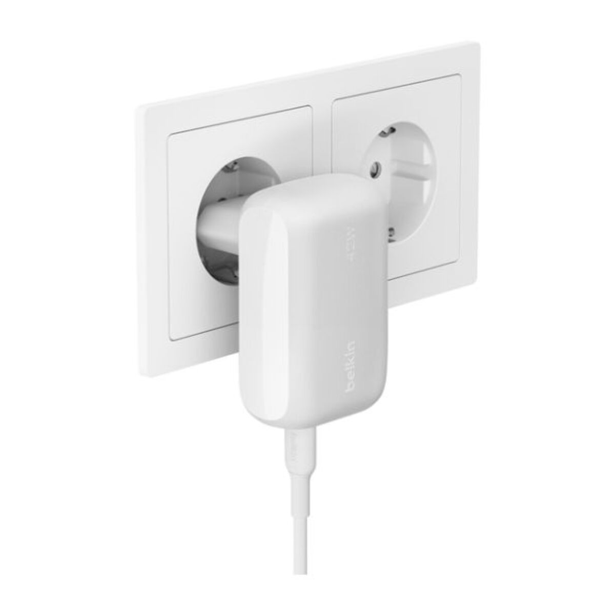 Chargeur BELKIN USB-C 30W Power Delivery + USB-A 12W