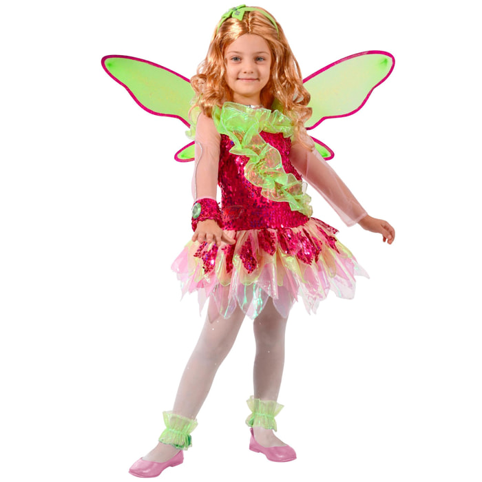 Flora Tynix Costume Trasformazione Winx Club Bambina