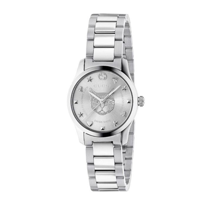 Reloj Gucci YA126595 Mujer Analogico Cuarzo con Correa de Acero inoxidable