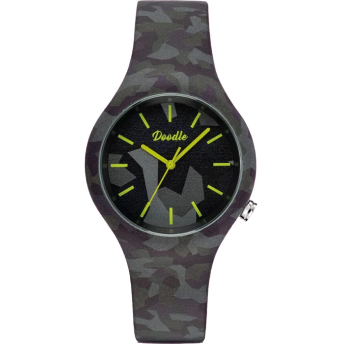 Reloj Doodle DO39018 Unisex Analogico Cuarzo con Correa de Silicona