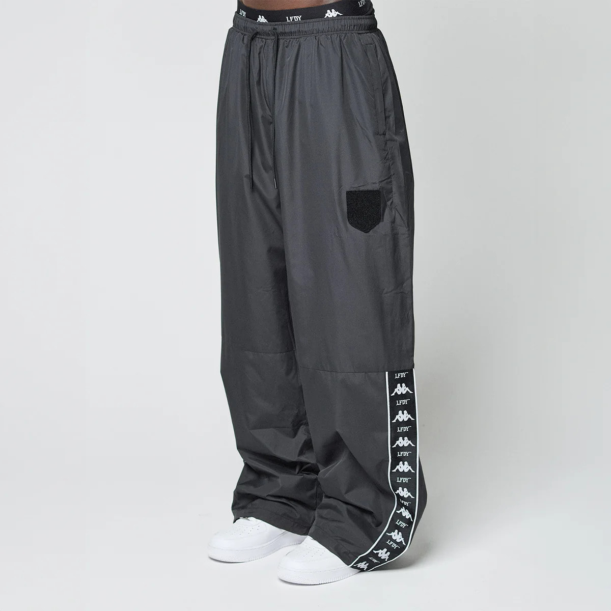 Kappa - Pantalones Hombre Negro - Authentic Jorin Lfdy