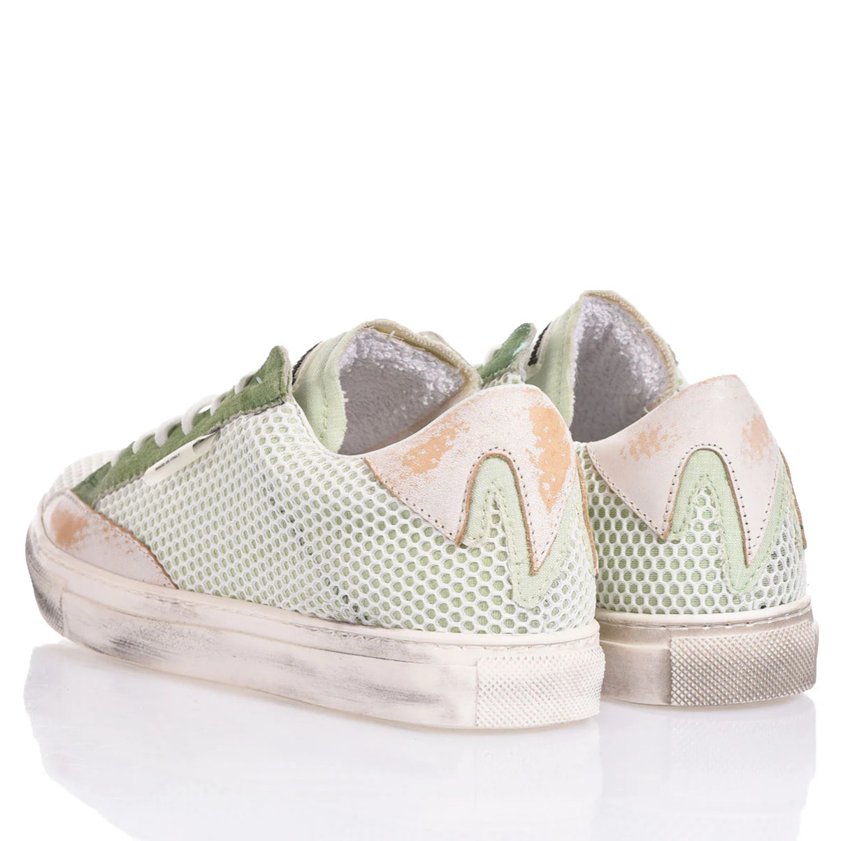 Mimanera Garage Grid Pistachio Denim