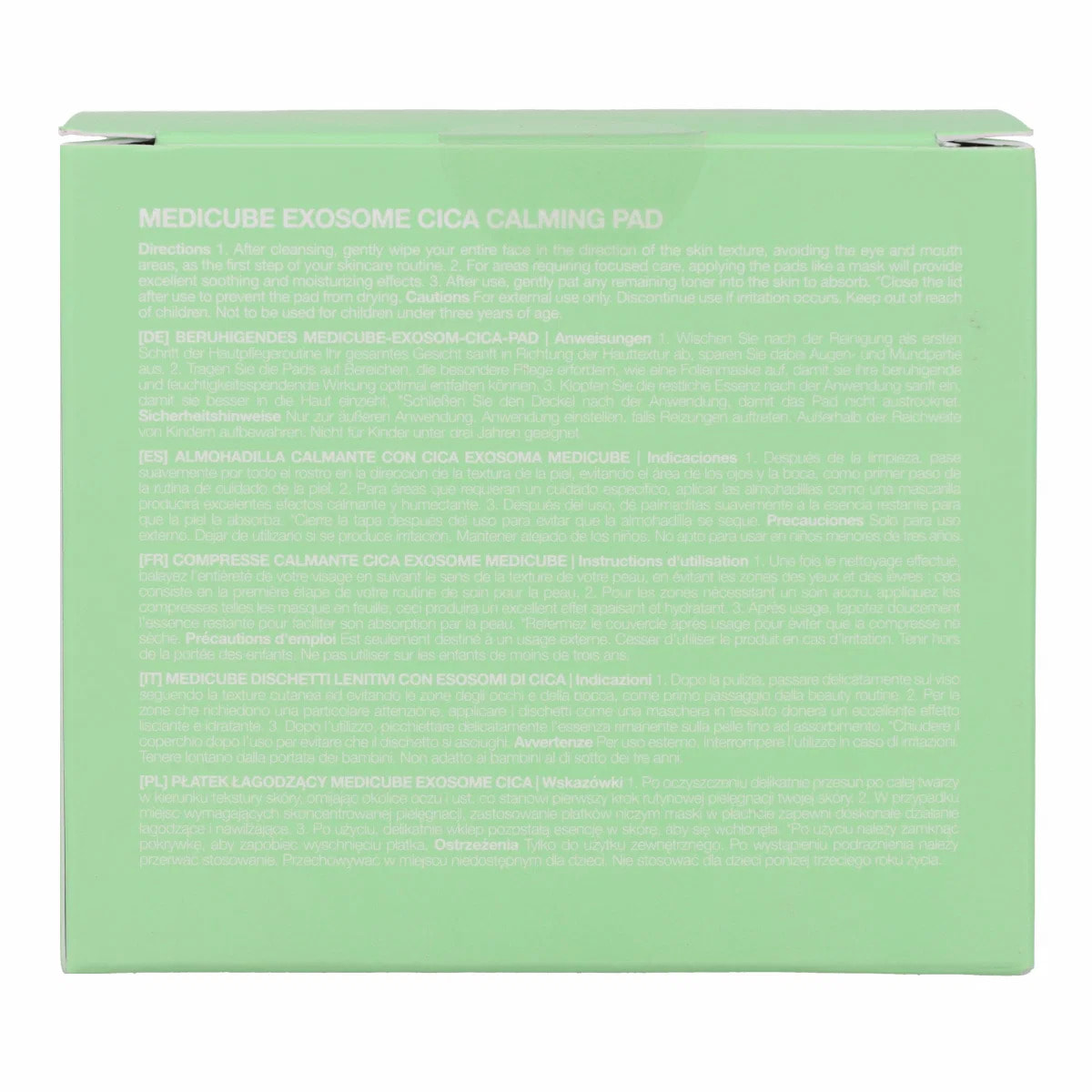 Cica Exosome Calming Pad medicube 100pads