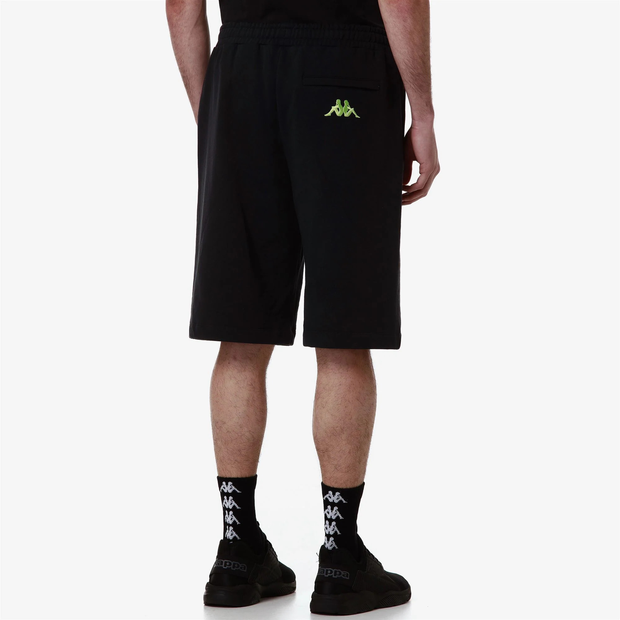 Kappa - Pantaloncini Uomo Nero - AUTHENTIC MARCEL