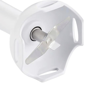 Batidora de mano de 200W con cuchillas de acero inoxidable. Apto para lavavajillas.