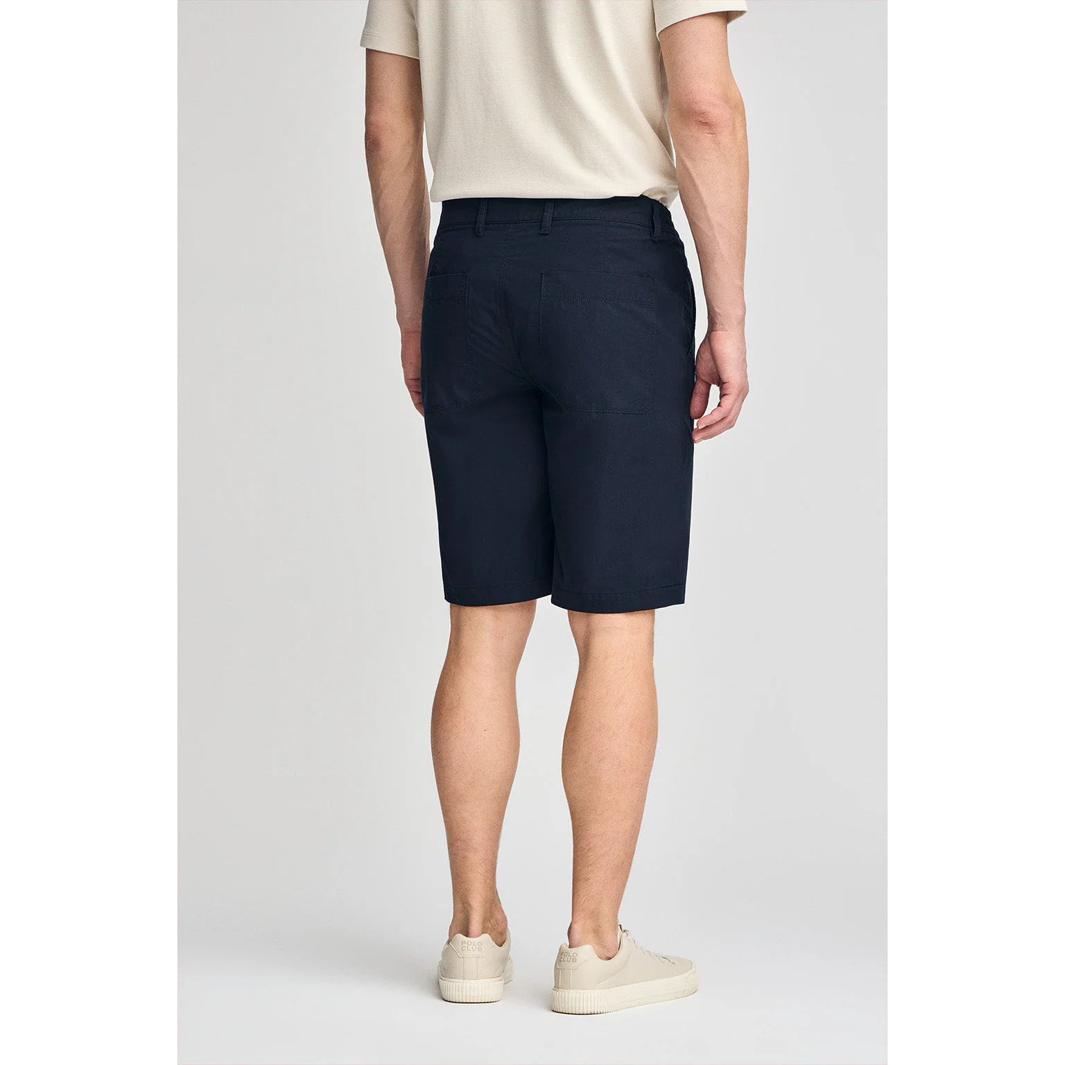 Bermuda San Diego azul marino con detalles Polo Club