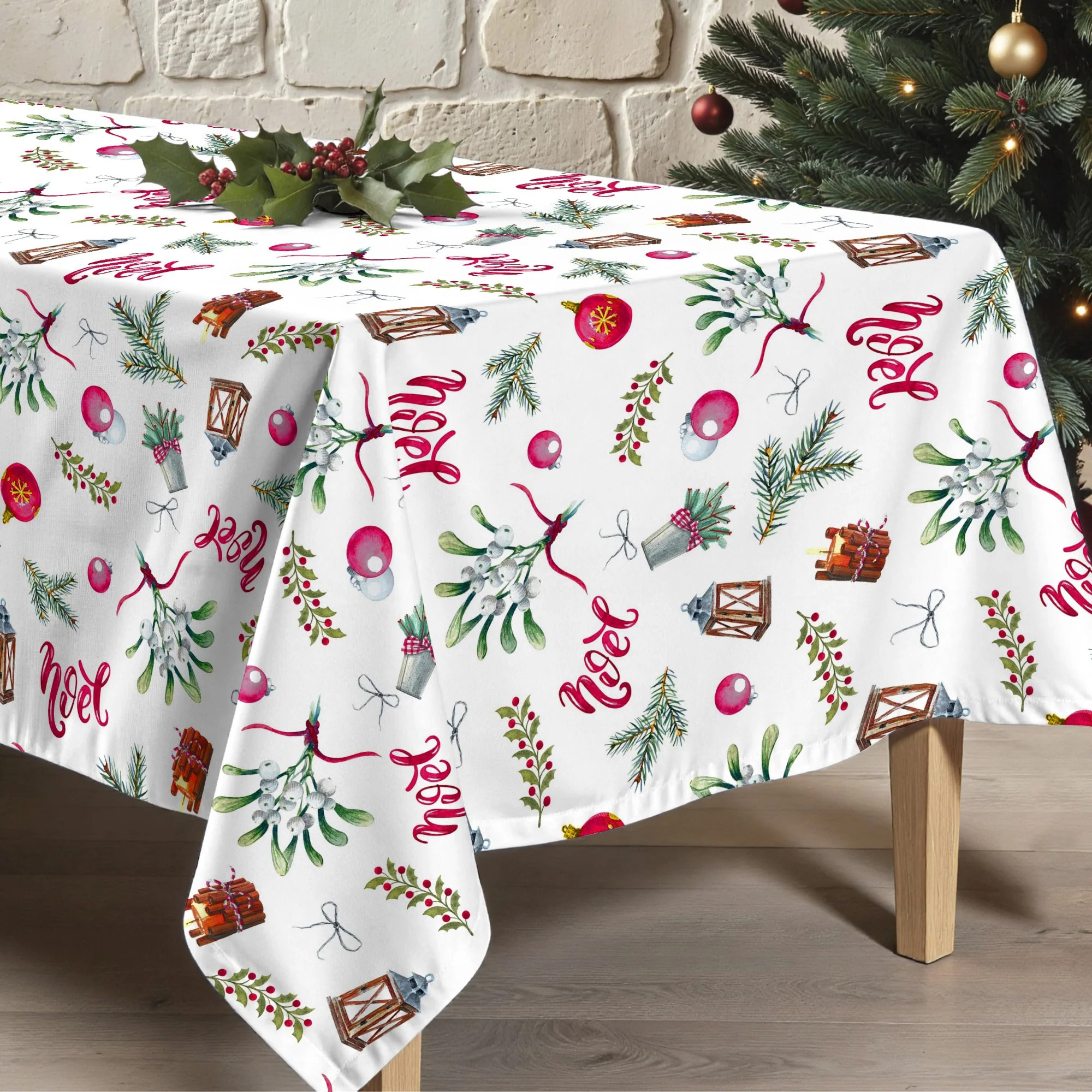 Nappe en résine Anti-tâches Merry Christmas 11