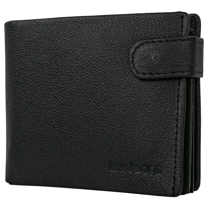 Cartera Hombre Piel Lois Wilson Negro