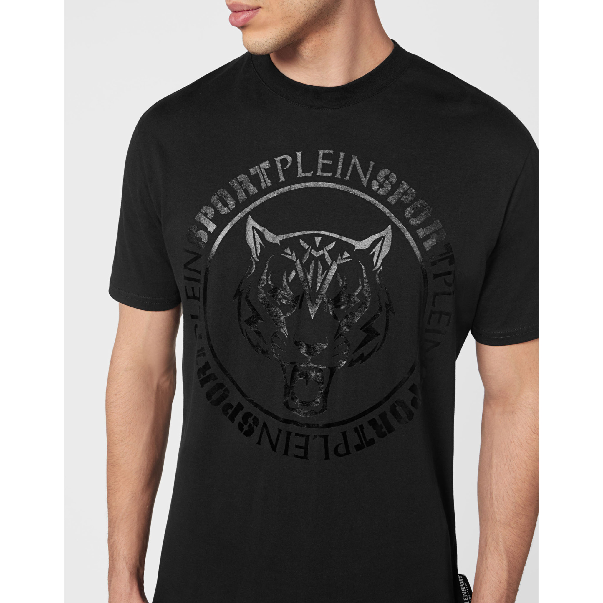 PLEIN SPORT T-Shirt Round Neck TIGER