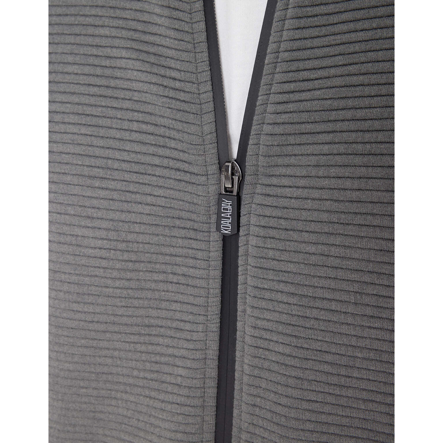 Chaqueta Cremallera Gris - Tigio
