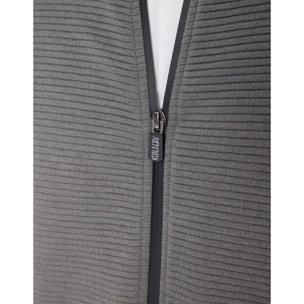 Chaqueta Cremallera Gris - Tigio