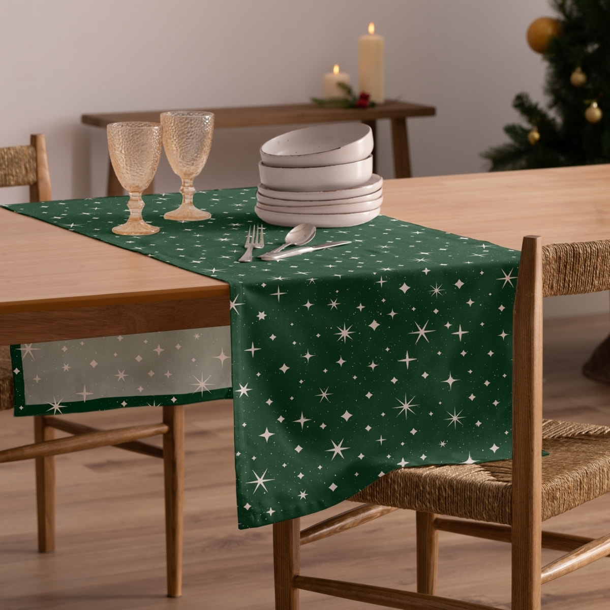 Chemin de table SPIRIT VERT