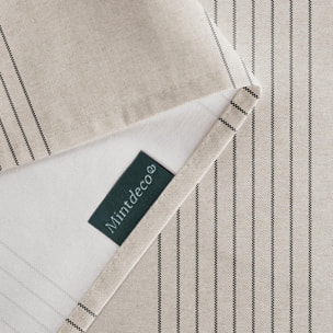 Nappe imprimée anti-taches SANSA NATURAL