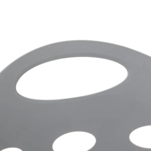 Corbeille Flexible 60L gris perle