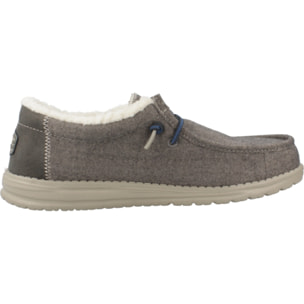 Informales Hombre de la marca HEY DUDE  modelo WALLY HERRINGBONE Brown