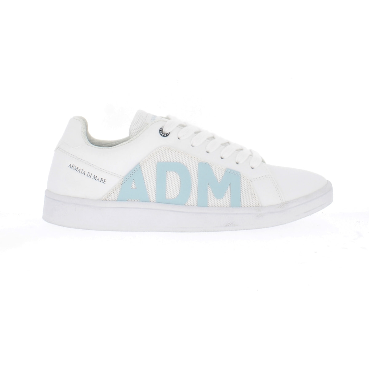 Armata di Mare Scarpe Uomo Sneakers Casual Stringate Basse con Soletta Rimovibile in Memory Foam AMU SS23D327 Full White