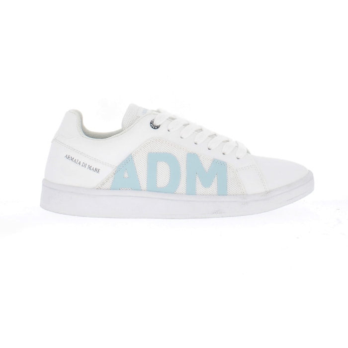 Armata di Mare Scarpe Uomo Sneakers Casual Stringate Basse con Soletta Rimovibile in Memory Foam AMU SS23D327 Full White