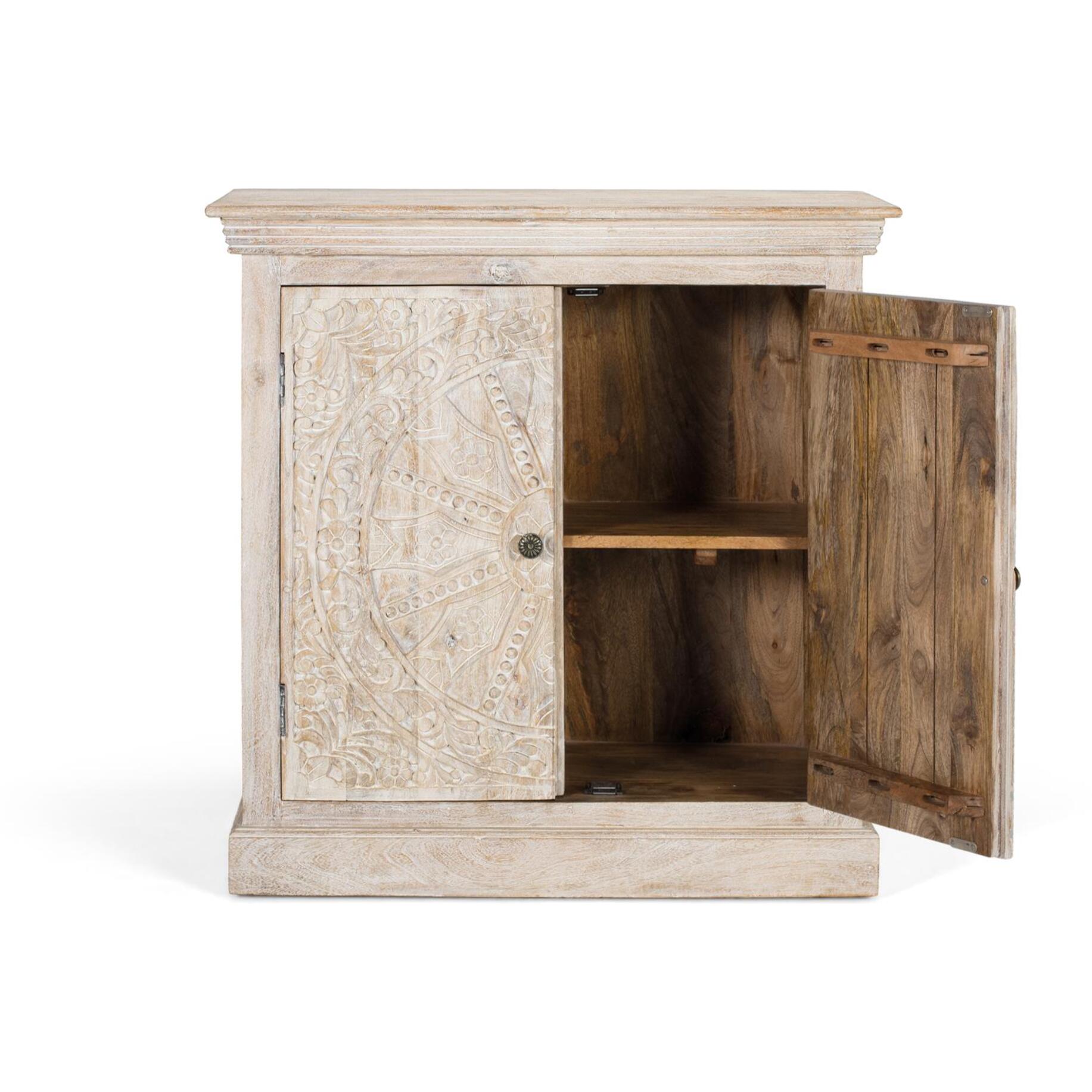 Aparador - vitrina 90x90x40