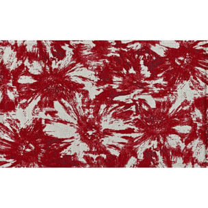 Tappeto Arredo Moderno Colore Rosso