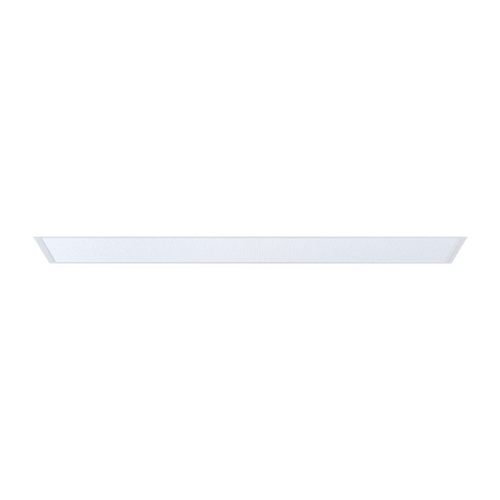 Ledsc4 LedsC4 Downlight Ecofit Plus 1200x300mm - Iluminación LED de Alta Calidad para Hogar y Oficina, 3851 Lúmenes, 4000K, Acabado Blanco Prismatizado, Aluminio y PMMA Duradero