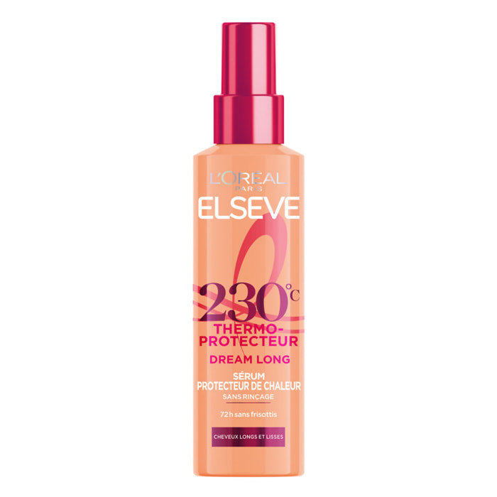 L'Oréal Paris Elseve Dream Long Spray Thermoprotecteur 150ml