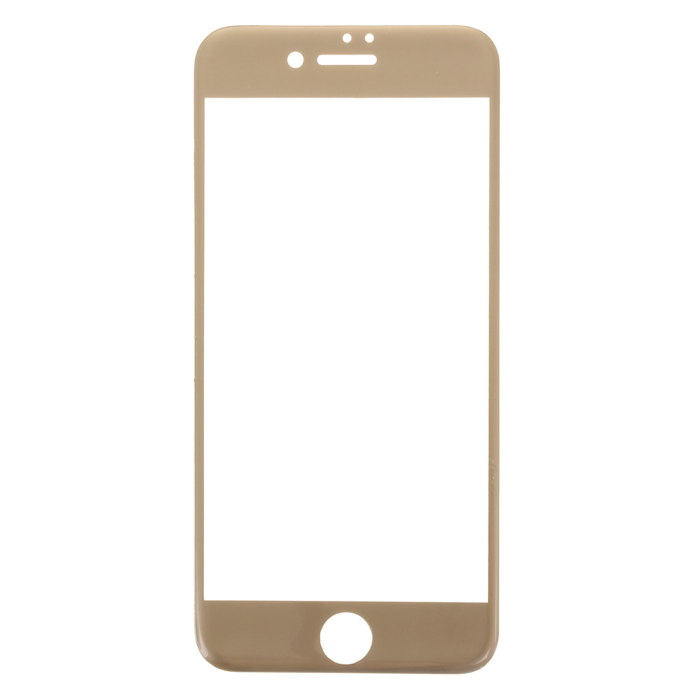 PROTECTOR DE CRISTAL TEMPLADO CON BORDE A COLOR NEGRO IPHONE 7/IPHONE 8