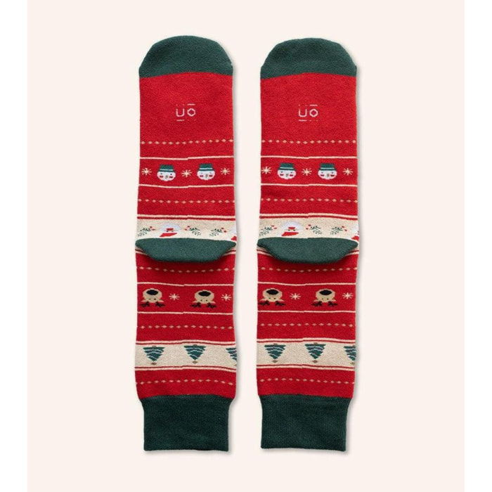 Calcetines "Familia ayudante de Papá Noel"