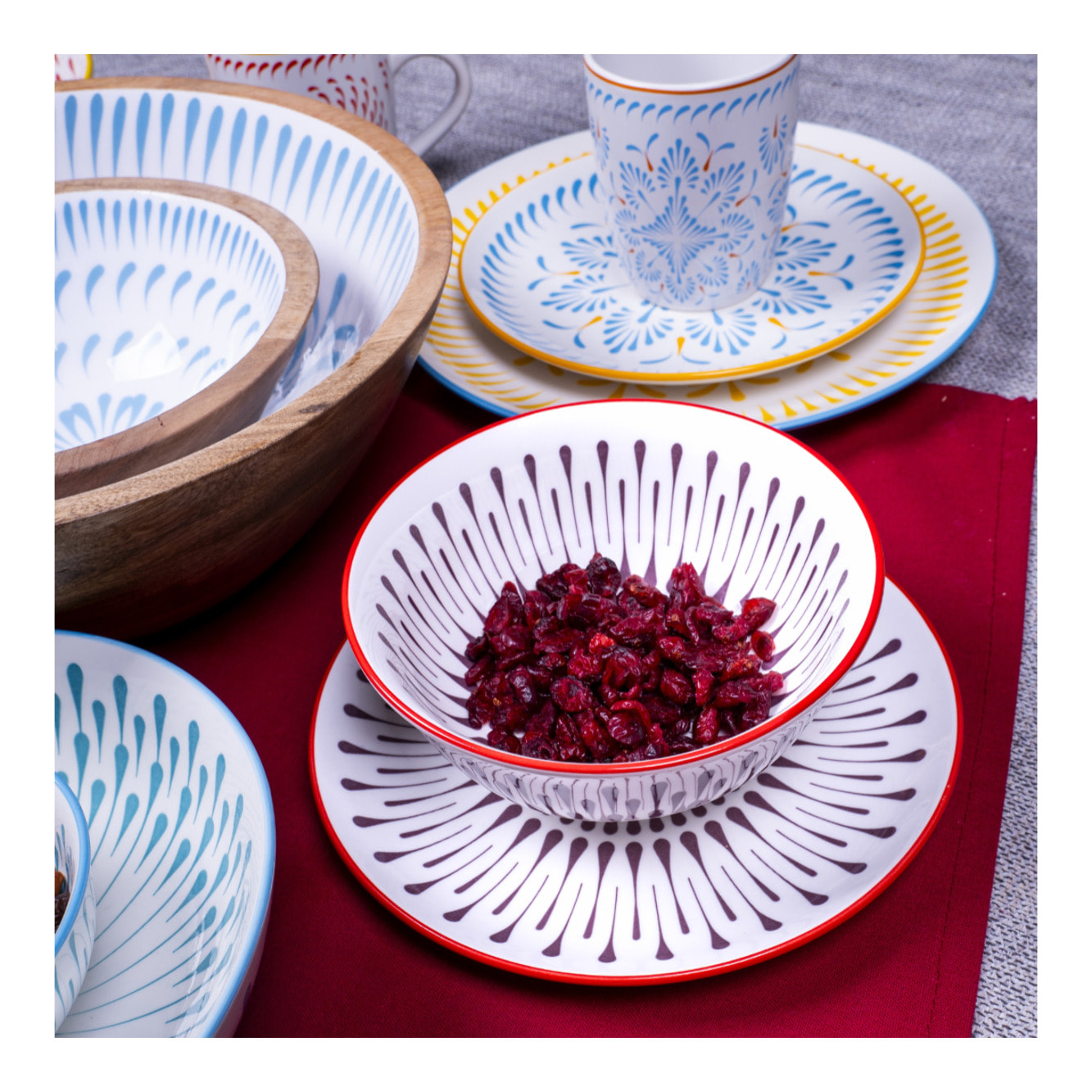 Lot de 6 petits bols, KYOTO