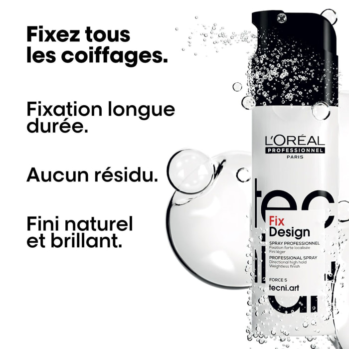 Tecni.art - Fix Design - Spray Fixation et Finition, application précise 200 ml