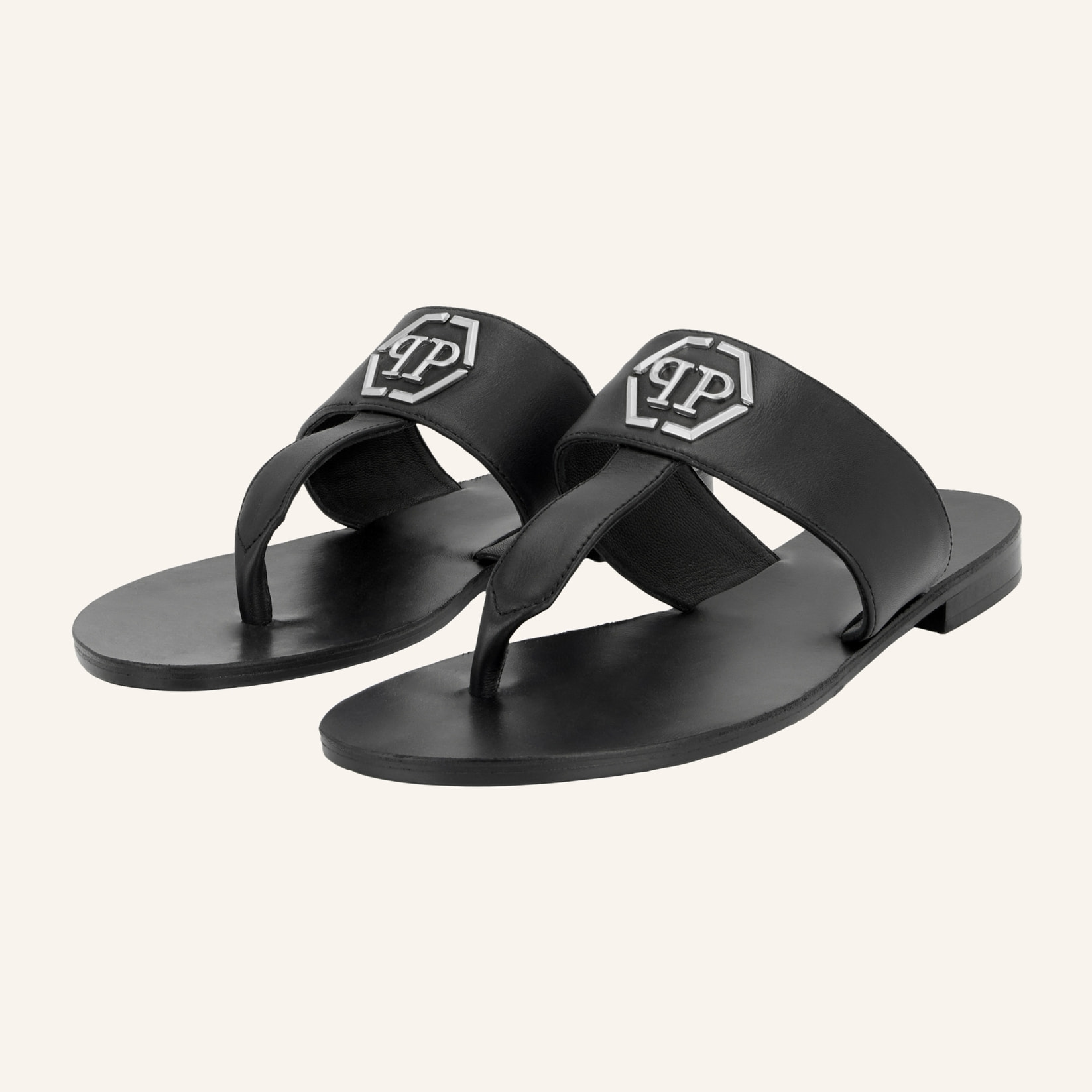 PHILIPP PLEIN Sandalias planas HEXAGON