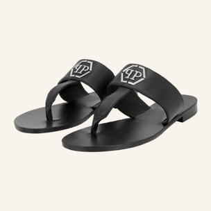 PHILIPP PLEIN Sandalias planas HEXAGON