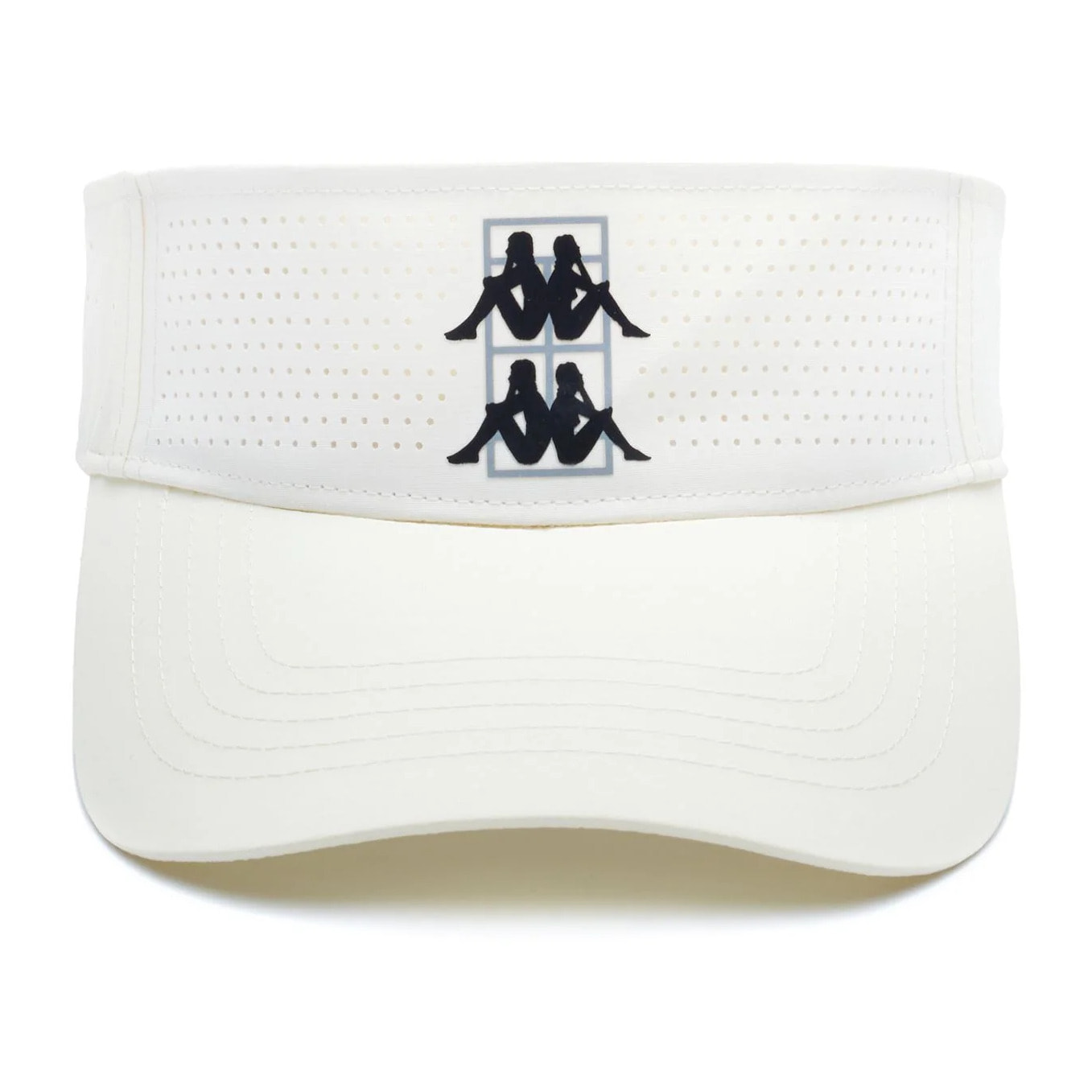Kappa - Gorras Mujer Blanco - Kombat Padel Dellim