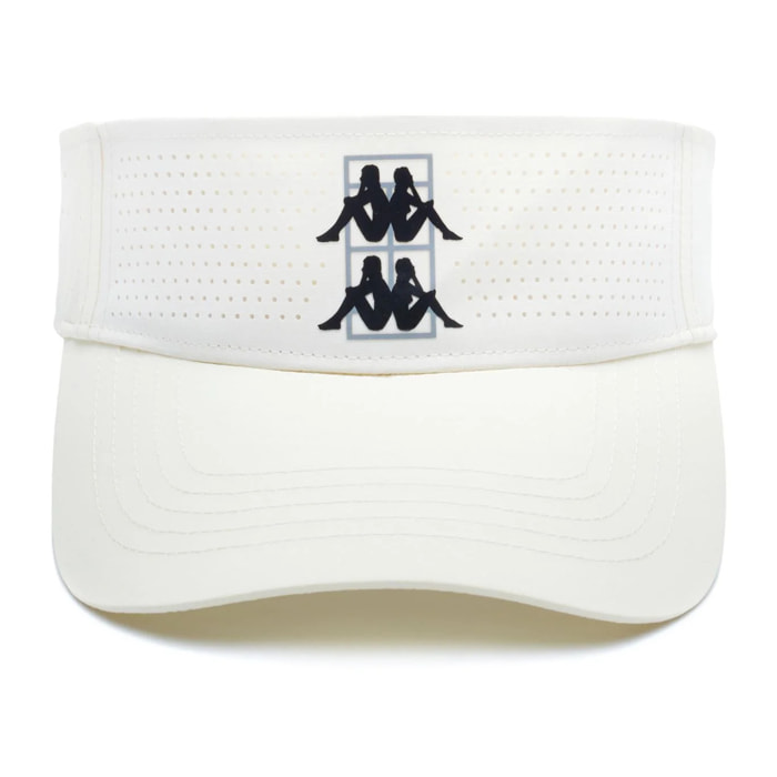 Kappa - Gorras Mujer Blanco - Kombat Padel Dellim