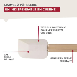Maryse de pâtisserie et de cuisine manche en résine de 52 cm Fackelmann