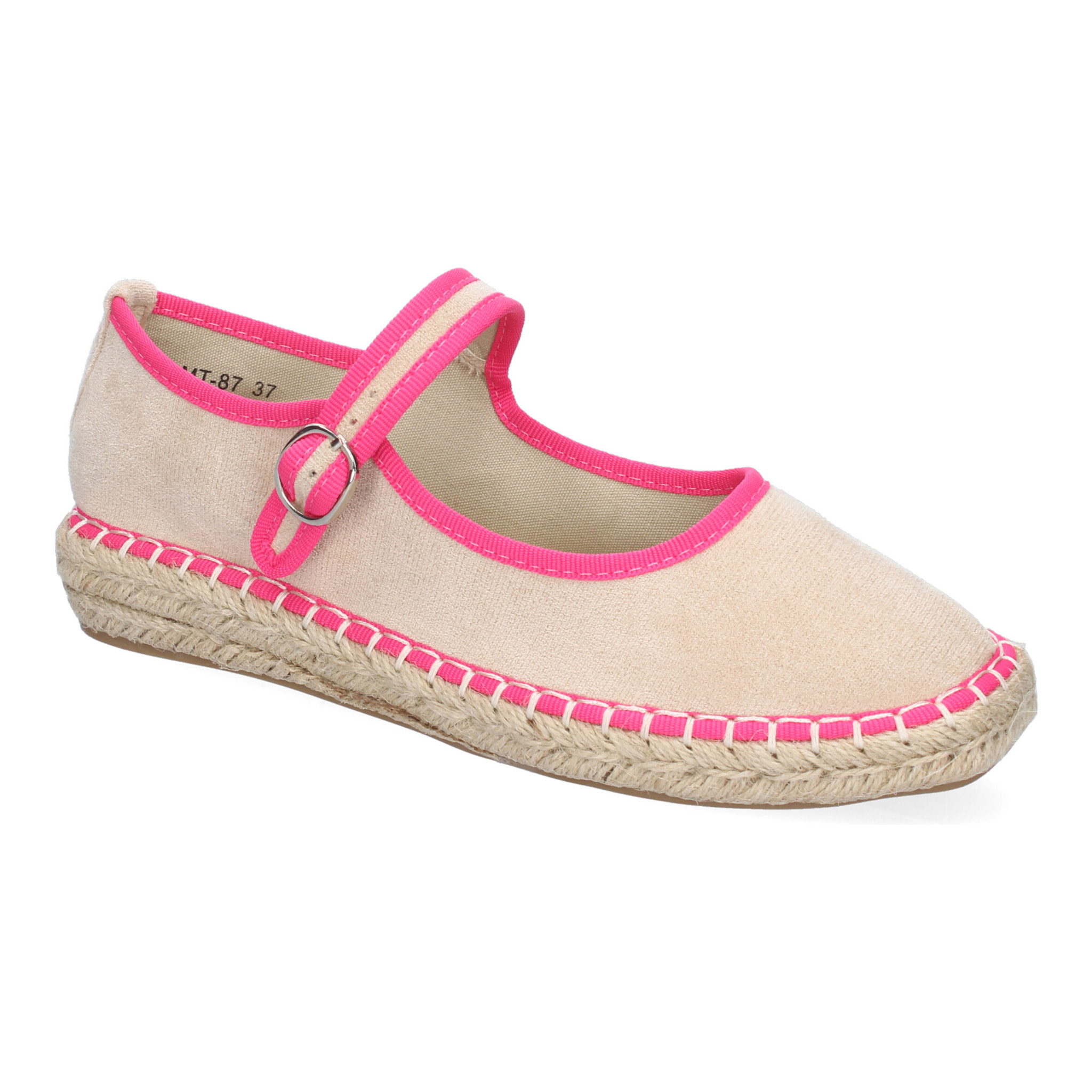 Bailarina Alpargata de Mujer con Yute, Comodas, Diseño Moderno con Punta Redonda