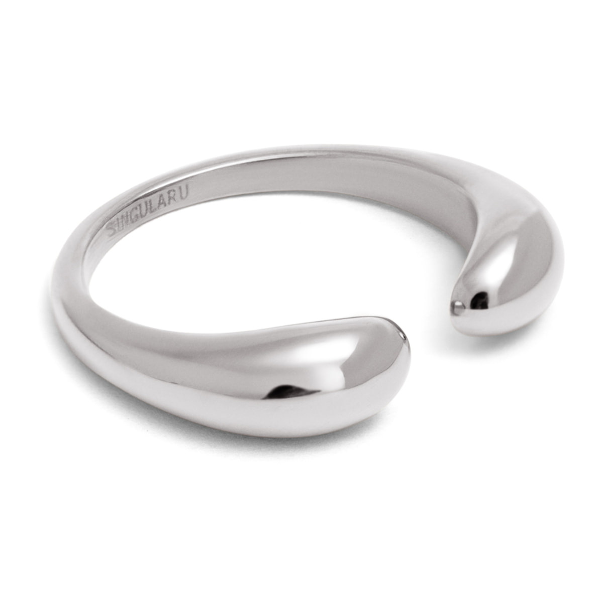 Anello Doble Gota Acier