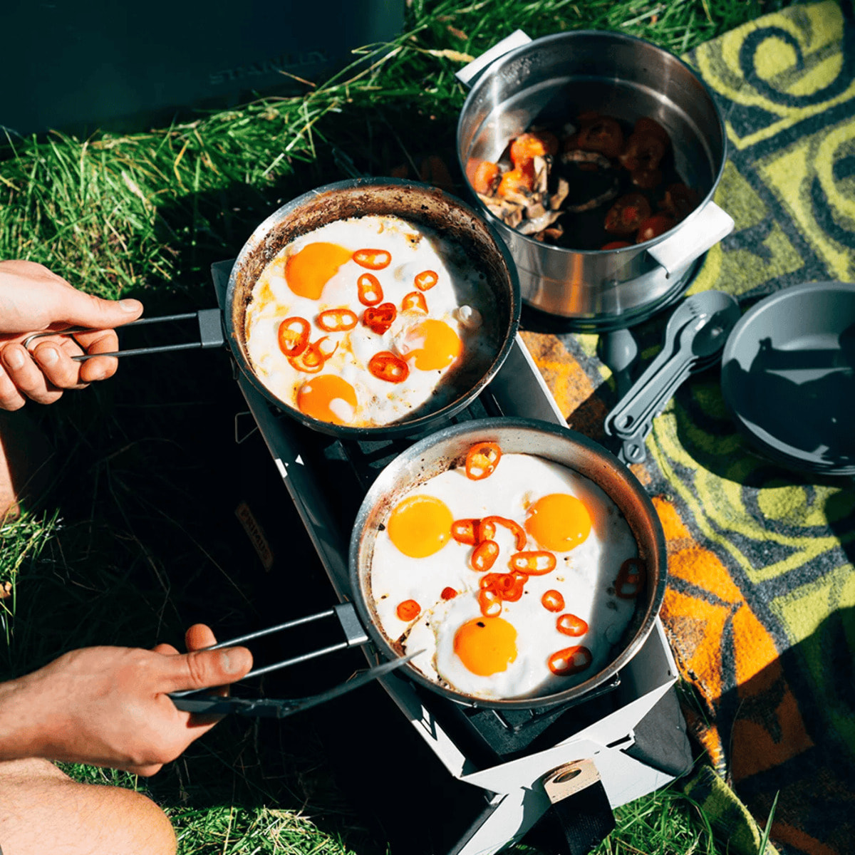 All-In-One Fry Pan Set - Stainless