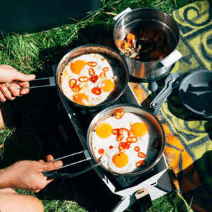 All-In-One Fry Pan Set - Stainless