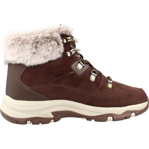 Botines Mujer Snow Worries Marron